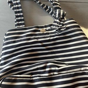 Kate spade black and white stripes